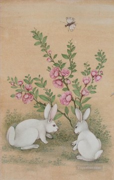 Rabbit Bunny Hare Painting - tdw04aD animal rabbit